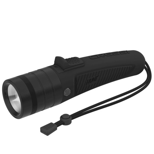 cressi-hunt-1600-lumens-black-linterna-submarinismo cressi hunt 1600 lumens black linterna submarinismo