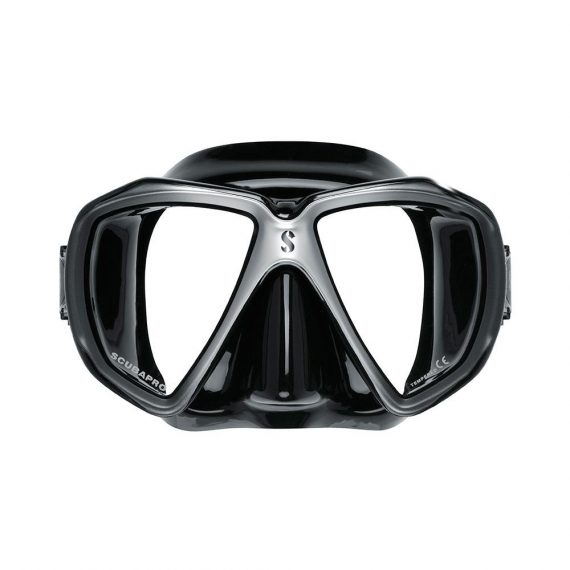 scubapro mascara buceo spectra dark plata