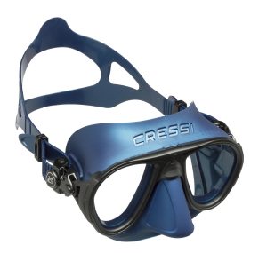 cressi mascara calibro blue metal